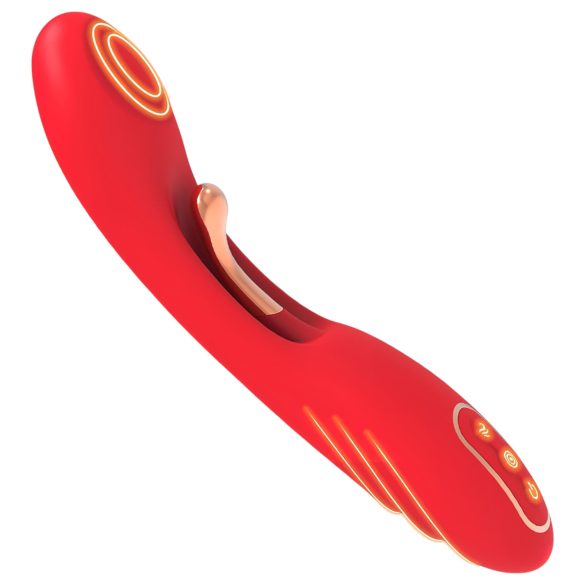 Bestoy - G-punkt-vibrator med tunge (rød)