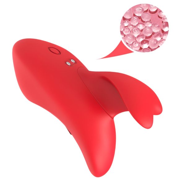 Bestoy - oppladbar fingervibrator (rød)