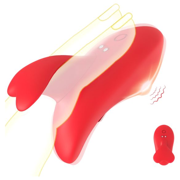 Bestoy - oppladbar fingervibrator (rød)