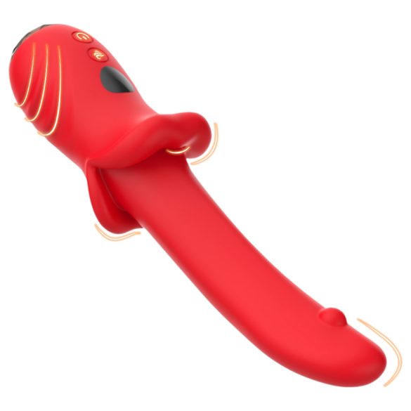 Bestoy - vanntett G-punkt-vibrator (rød)