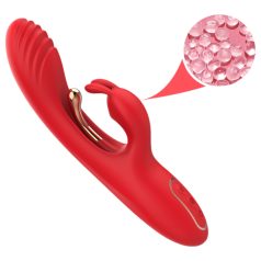 Bestoy - G-punkt og klitoris vibrator (rød)