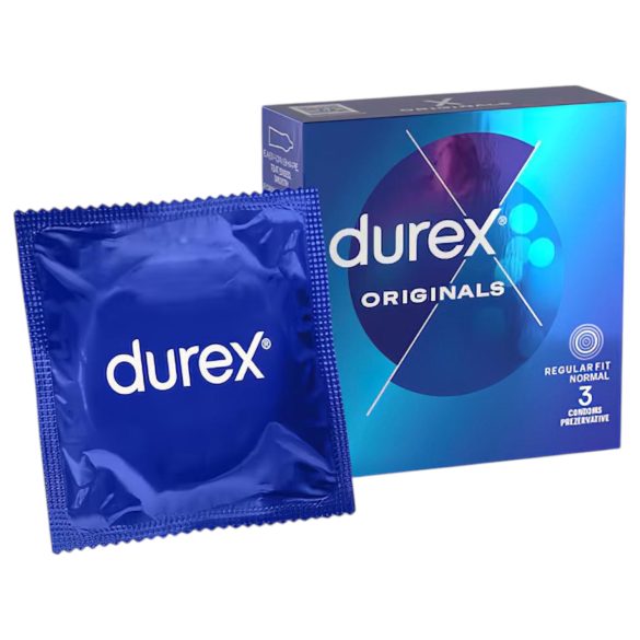 Durex Originals – Kondomer (3 stk)
