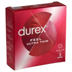 Durex Feel Ultra Thin - ultratynn og naturtro kondom (3 stk)