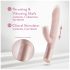 Blush Fraya – Klitorisstimulans med støtfunksjon (rosa)