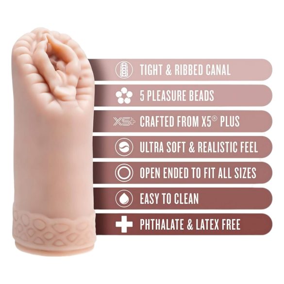 Enlust Alyssa - kunstig vagina med AI-bilder (naturlig)