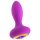 Oh My Gem – Vibrerende analplugg med juvel (lilla)