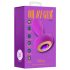 Oh My Gem – Vibrerende analplugg med juvel (lilla)