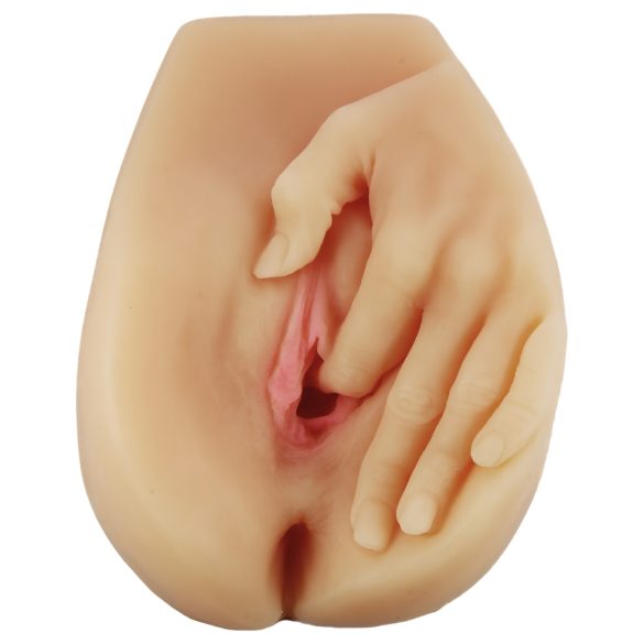 Enlust Selena - vibrasjons­vagina med KI‑bilder (naturlig)