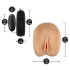 Enlust Camila - vibrasjons­vagina med KI‑bilder (naturfarget)