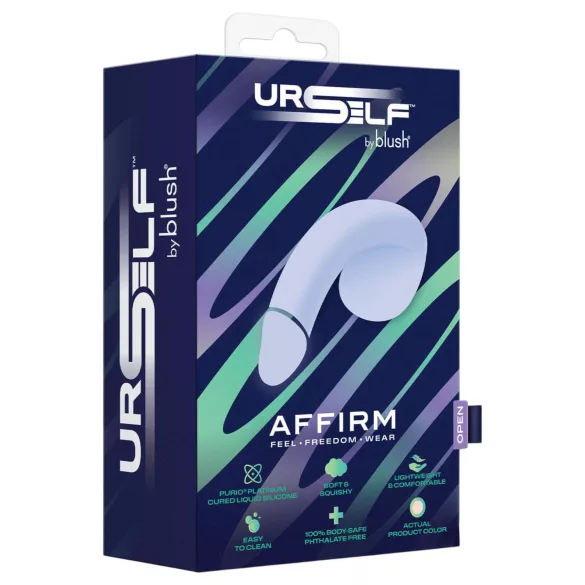 Blush UrSelf Affirm - realistisk dildo (hudfarget) - 13 cm