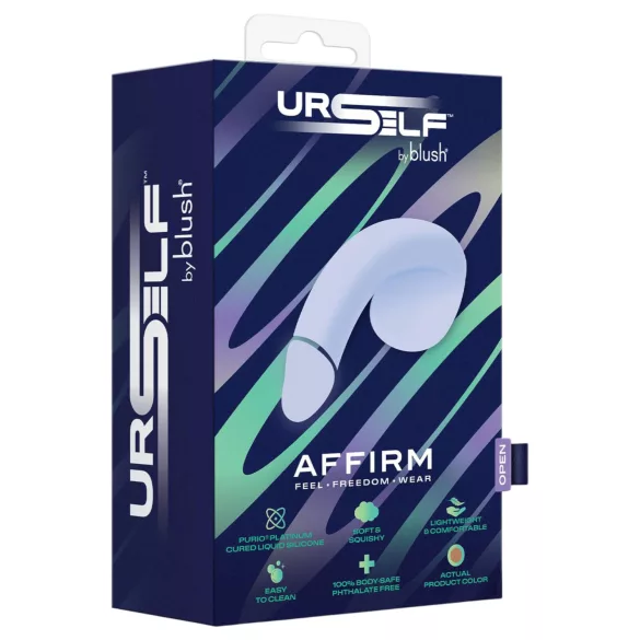 Blush UrSelf Affirm - realistisk dildo (brun) - 13 cm