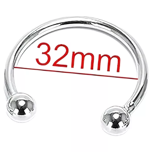 Rustfritt metall penisering - forsinkelse av utløsning (32mm)