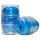 Fleshlight Quickshot Vantage - gjennomsiktig dobbel onanihylse (blå)