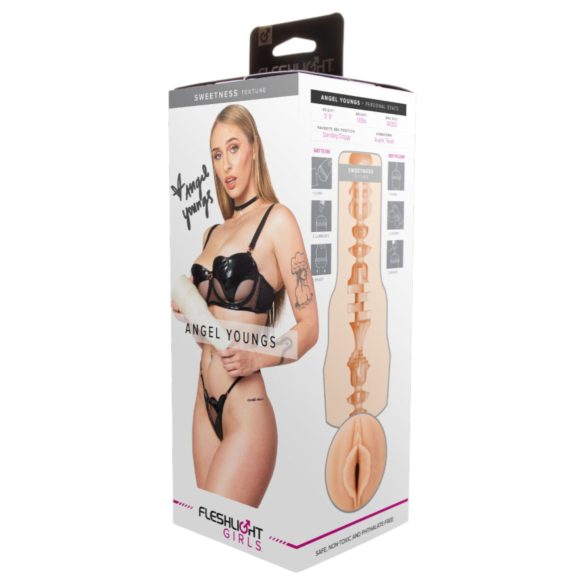 Fleshlight Angel Youngs - naturtro vagina (naturlig)