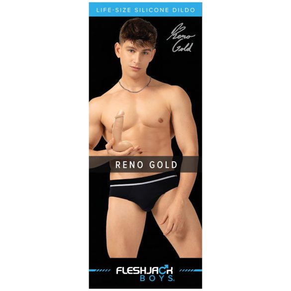 Fleshjack Reno Gold - naturtro dildo (naturlig)