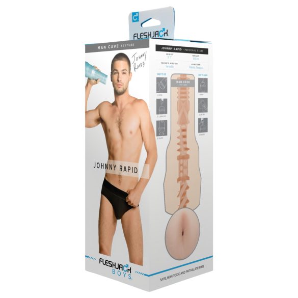 Fleshjack Johnny Rapid Mann - naturtro rumpe masturbator (naturlig)