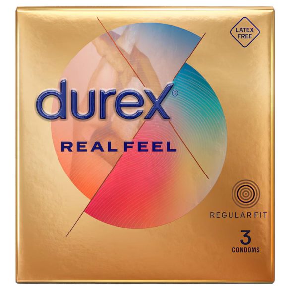 Durex Real Feel - lateksfrie kondomer (3 stk)