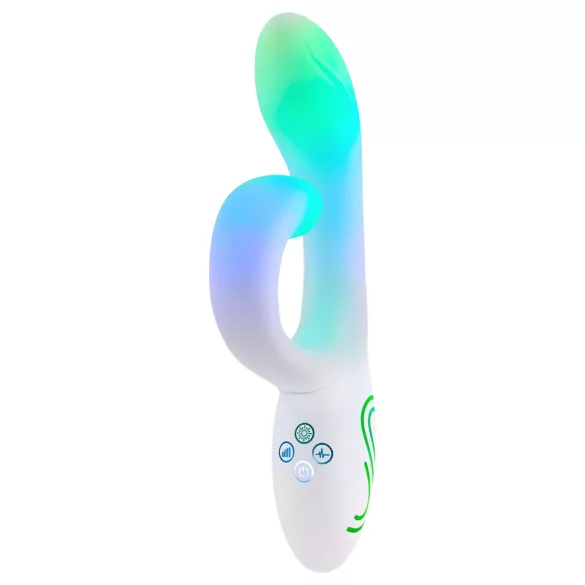 Paradise Illumination - lysende klitorisstimulator med arm (hvit)