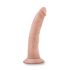 Dr. Skin 7,5 - naturtro dildo med sugekopp - naturlig (17,5 cm)