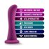 Temptasia Bellatrix - sugekopp-dildo (lilla)