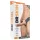 Dr. Skin 6,5 - hul dildo med sele - 15cm (natur)