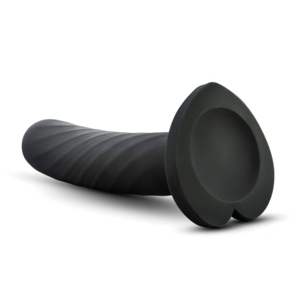 Temptasia Twist Small - sugekoppdildo med vridning (svart)