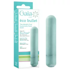 Gaia Eco M - miljøvennlig stavvibrator (turkis) - medium