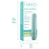 Gaia Eco M - miljøvennlig stavvibrator (turkis) - medium