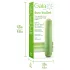 Gaia Eco M - Miljøvennlig stavvibrator (grønn) - medium