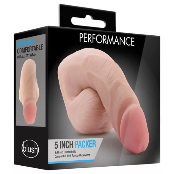 Blush Performance - realistisk dildo (hudfarget) - 13 cm