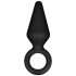 Anal Eventyr Platinum S - analplugg (svart) - liten