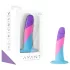 Avant Visjon av Kjærlighet - sugekoppdildo (fargerik)