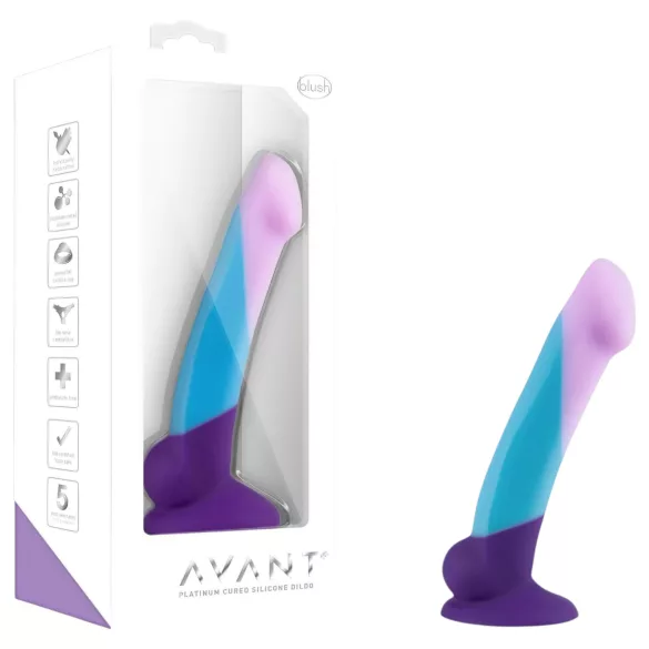 Avant Purple Haze - sugekoppdildo (fargerik)