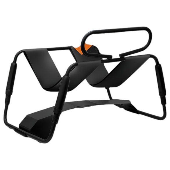 Temptasia - Erotisk stol med vibrator (svart-natur)