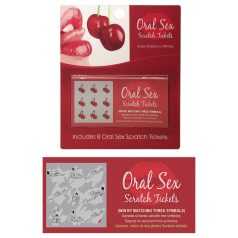 Kheper Games - Oralsex-skrapelodd - 8 stk