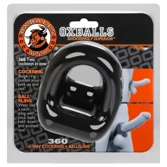 OXBALLS - penis- og ballering (svart)