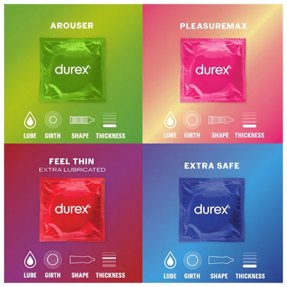 Durex Overrask Meg - kondompakke (40 stk)