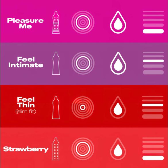 Durex Moro Mix - kondompakke (40 stk)