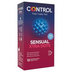Control - ekstra prikkete kondomer (12 stk)