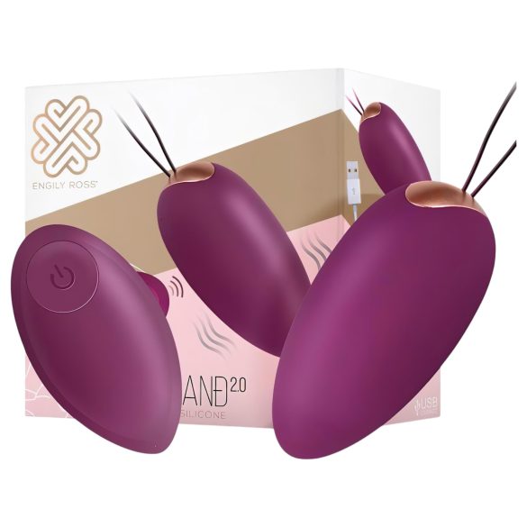 Engily Ross Garland - vibrerende egg (lilla)