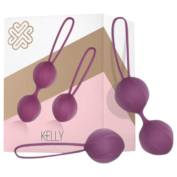 Engily Ross Kelly - 2-delt geishakulesett (lilla)