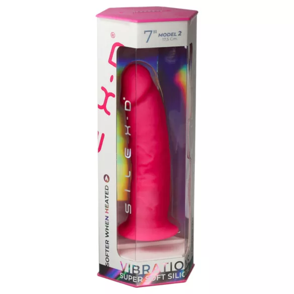 Silexd - fjernstyrt sugekoppvibrator (rosa)
