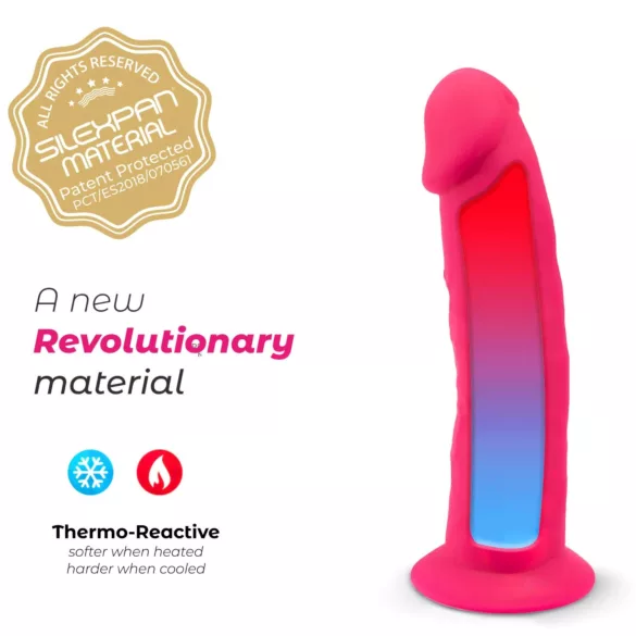 Silexd - fjernstyrt sugekoppvibrator (rosa)