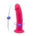 Silexd - fjernstyrt sugekoppvibrator (rosa)
