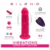 Silexd - fjernstyrt sugekoppvibrator (rosa)