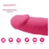 Silexd - fjernstyrt sugekoppvibrator (rosa)