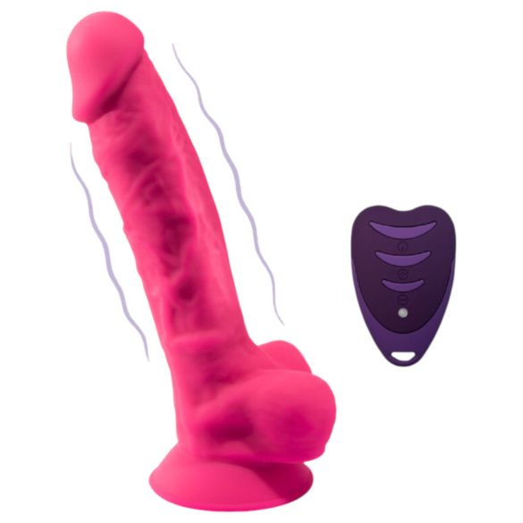 Silexd - Håndfri Trådløs Vibrator med Sugkobling (rosa)