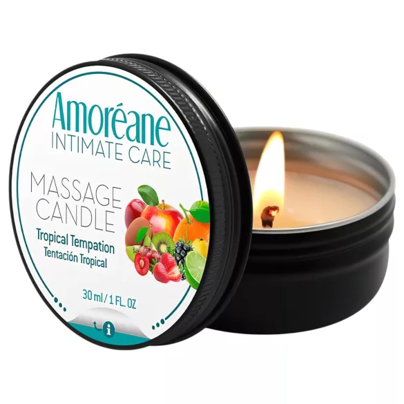Amoréane Tropical Temptation - massasjelys (30 ml)