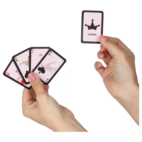 Secret Play Pocket Kamasutra - kortstokk med sexstillinger (54 kort)