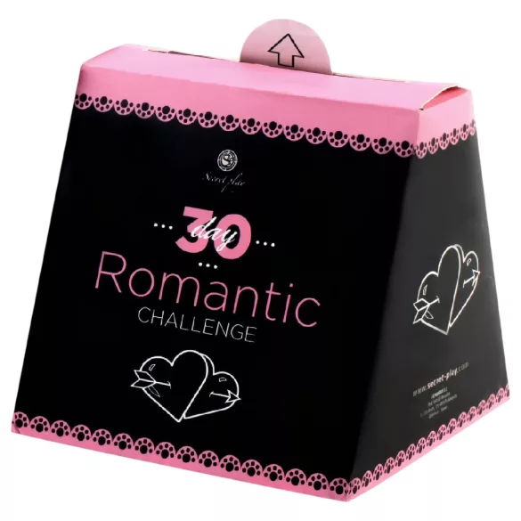 Secret Play 30 Day Romantic Challenge - romantisk utfordringskortspill (engelsk, spansk)